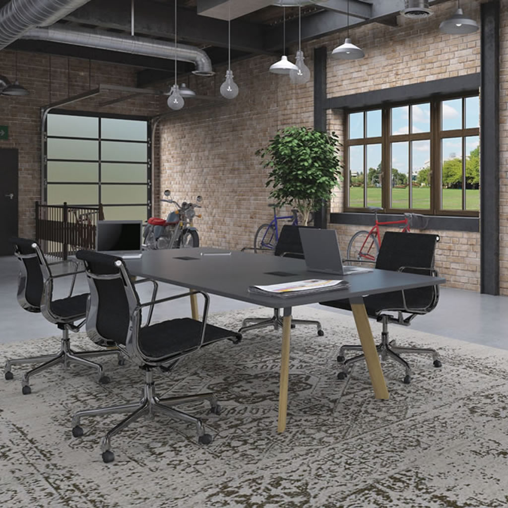 Mesa de reuniao-Endow-Wood